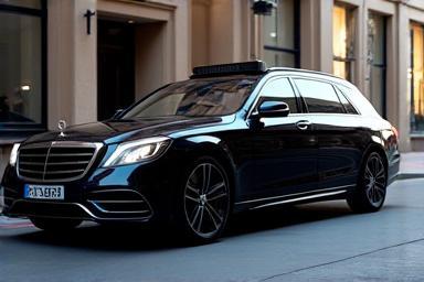 Secure transport vehicle associated with executive protection